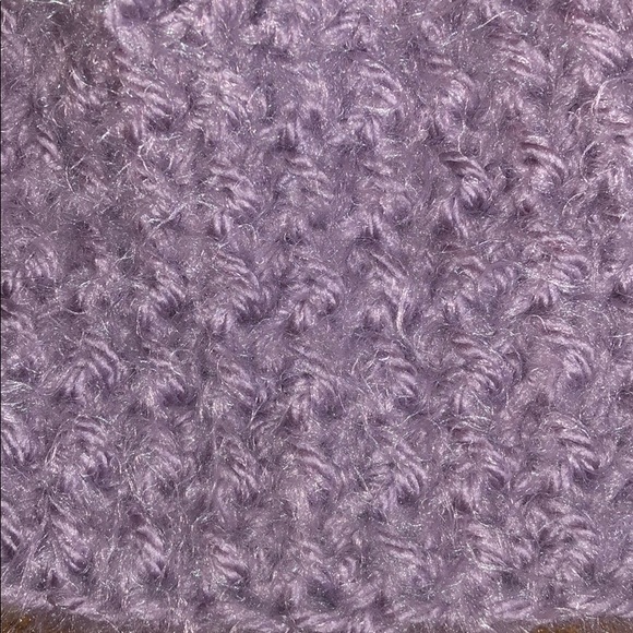 Brand New Handcrafted Lavender Crochet Hat - Picture 2 of 3